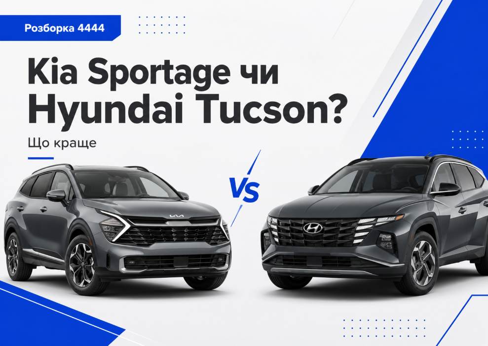 Что лучше Kia Sportage или Hyundai Tucson? - фото 1