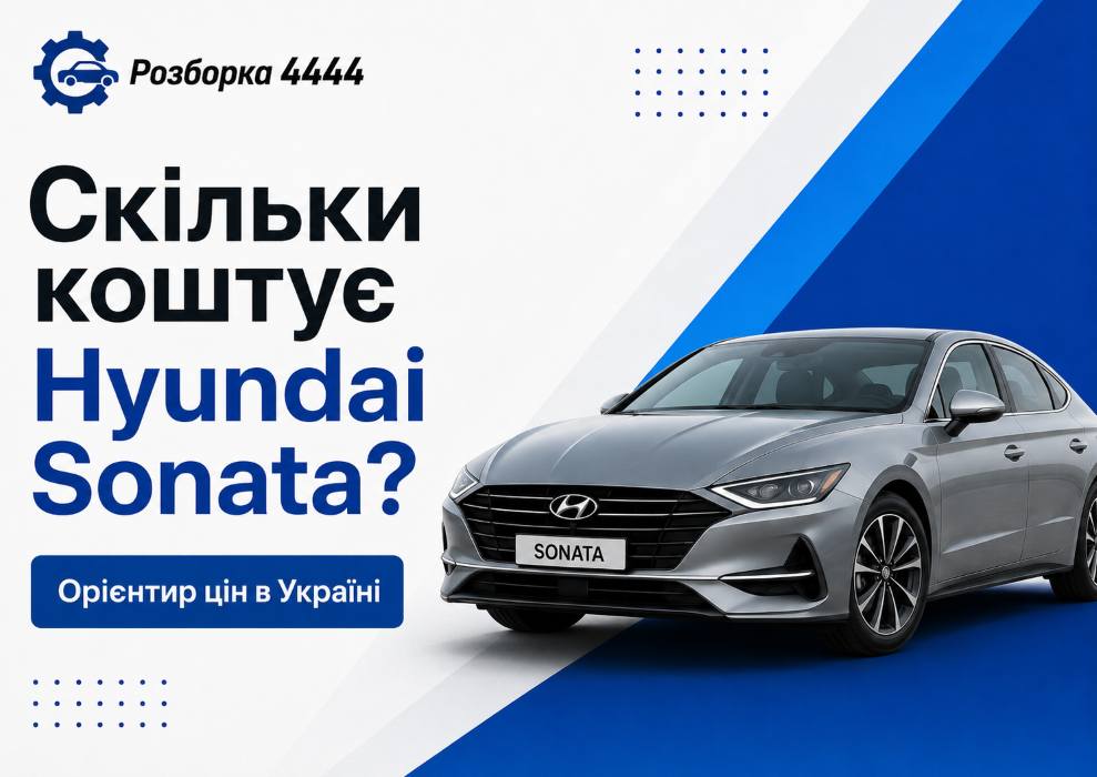 Скільки коштує Hyundai Sonata? | Розборка 4444 - фото 1