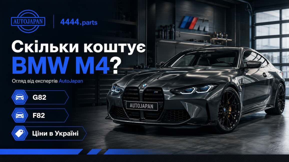 Скільки коштує BMW M4? | AutoJapan - фото 1