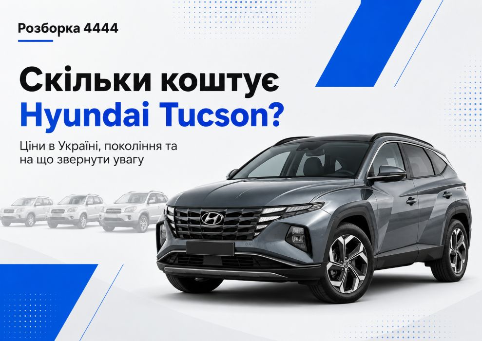 Сколько стоит Hyundai Tucson? | Разборка 4444 - фото 1
