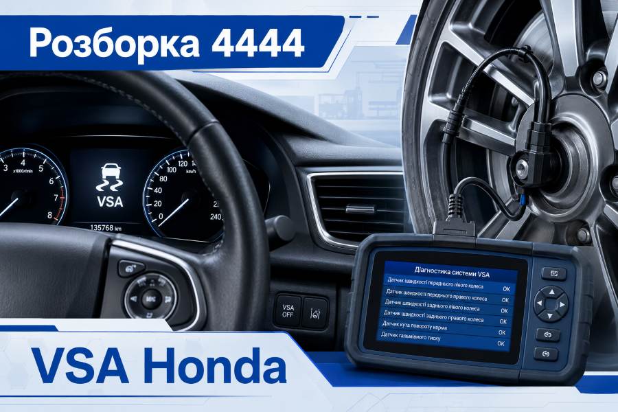 VSA Honda - что это за система? | Разборка 4444 - фото 1