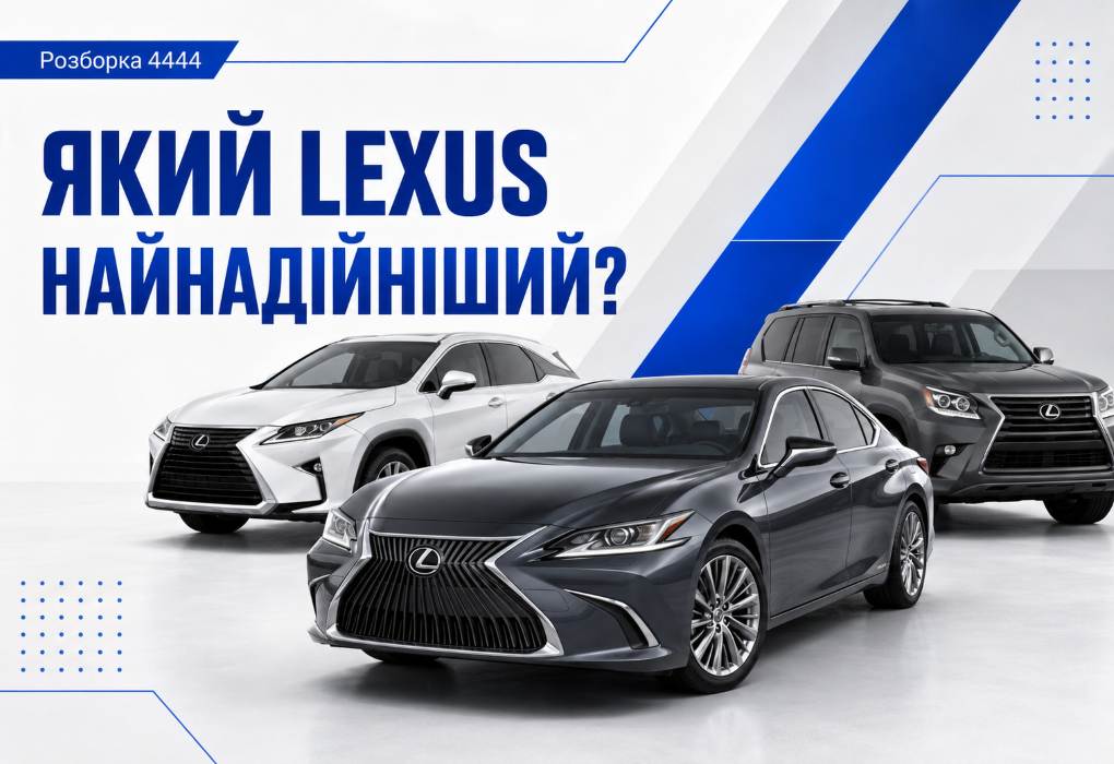 Какой Lexus самый надежный? | Разборка 4444 - фото 1