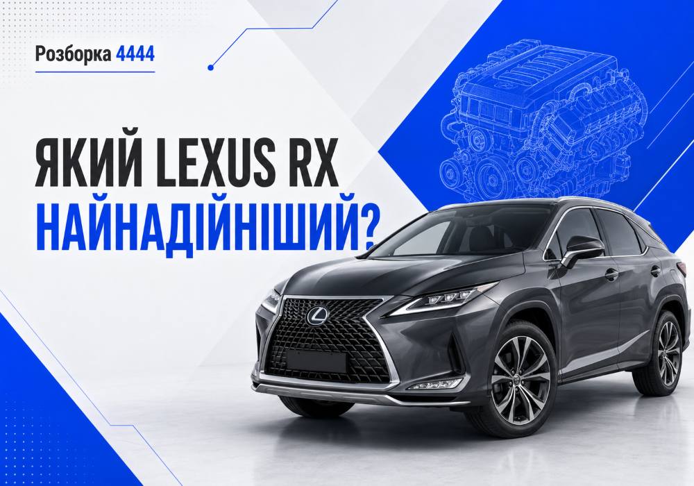 Какой Lexus RX самый надежный? | Разборка 4444 - фото 1